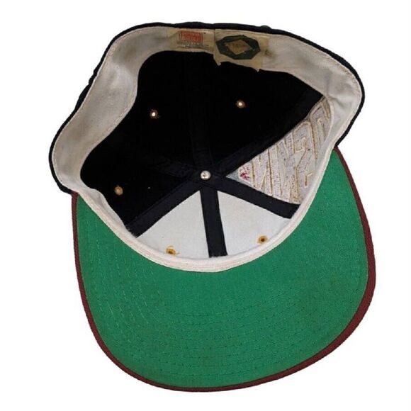 American Needle‎ Air Head Washington Redskins Medium Fitted Hat Vintage 90s NFL - Picture 3 of 5